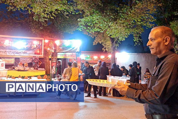 آباده در تاسوعای حسینی غرق در ماتم و عزا 