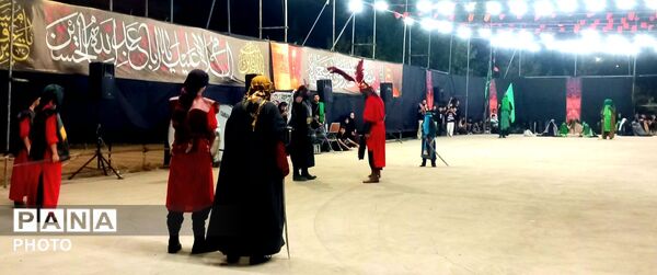 شهر جدید هشتگرد در سوگ هیئت عاشقان حسین (ع) 