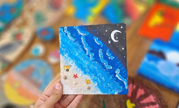 سفری به دنیای رنگارنگ هنر