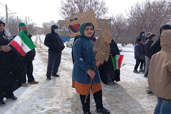 راهپیمایی ۲۲بهمن در شهر بار 