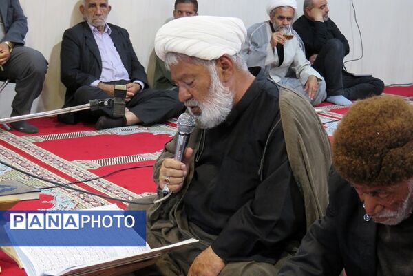 مراسم شهادت رئیس جمهور شهید سید ابراهیم رئیسی در شهر درق 