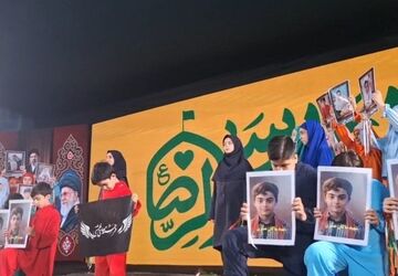 تهران غرق در نور رضوی