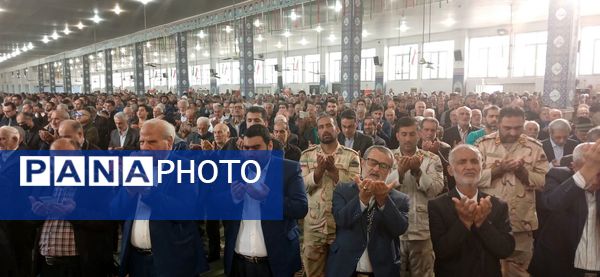 نماز عید فطر در فریدونکنار 