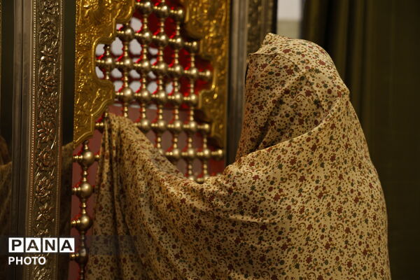 حضور مردم اسلامشهر در آستان امامزاده عقیل در سوگ امام رضا(ع) 