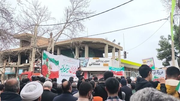 راهپیمایی ۲۲ بهمن در مینودشت