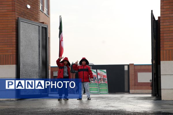 آیین افتتاح مدرسه ۱۴ کلاسه روستای خیرآباد