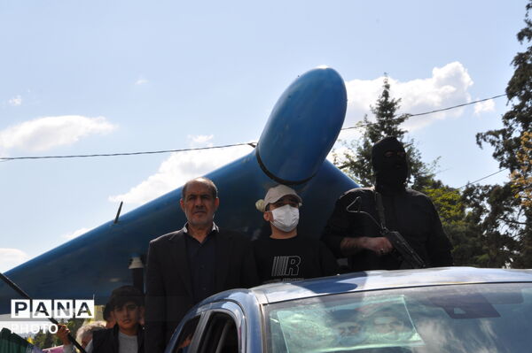 شکوه رزمایش «جانفدا برای ایران امام رضایی» در کرمانشاه
