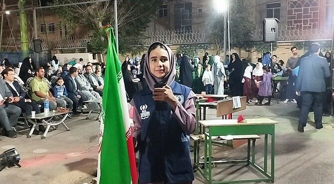 موکب دبستان معلم یزد به یاد شهدای دانش آموز مدرسه شجره طیبه میناب