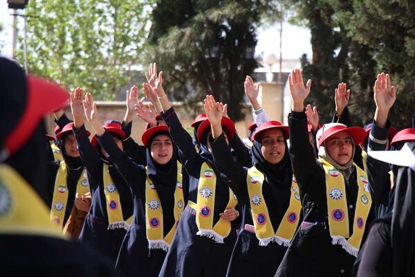 پیش اردوی ملی تشکیلات پیشتازان دختر استان کرمان