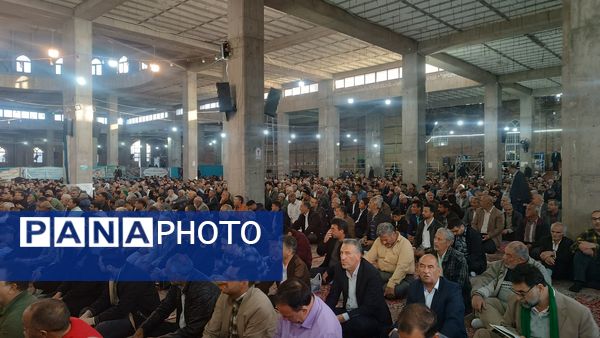 برگزاری نماز عید فطر در شهرستان نیشابور 