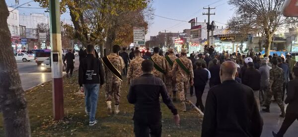 وداعی غم‌انگیز با شهید گمنام در نورآباد