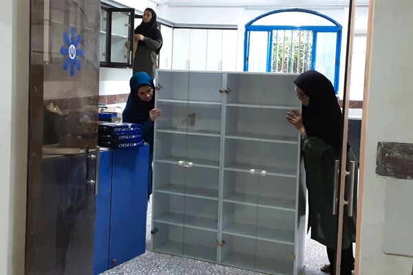 دبیرستان فرزانگان قائمشهر به استقبال مهر رفت