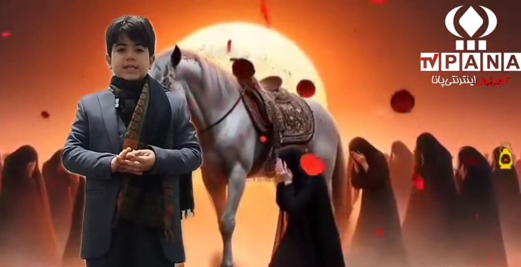 دکلمه خوانی دانش‌آموز خبرنگار پانا