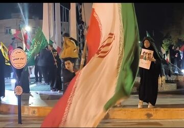 حضور با شکوه مردم زرقان در حمایت از نیروهای مسلح 