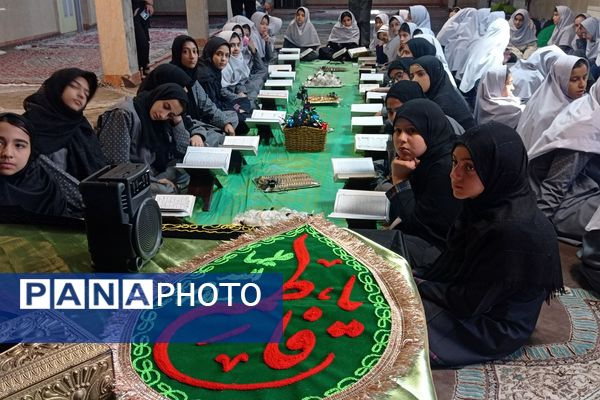 برگزاری مراسم به مناسبت ایام فاطمیه در مدارس ناحیه دو شهرری 