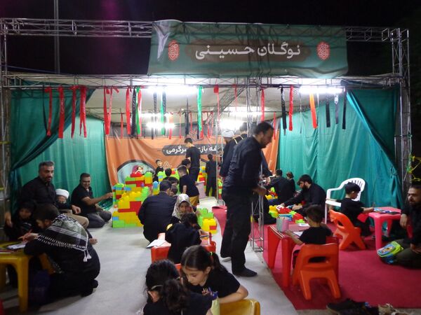 محفل عزاداری «نوجوانان» در پردیسان قم