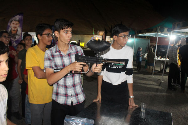 مراسم «شب‌های پرستاره اقتدار» در کوه خضر نبی قم