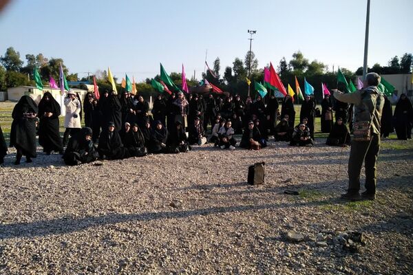 حضور فرهنگیان ناحیه دو شهرری در اردوی معنوی راهیان نور 