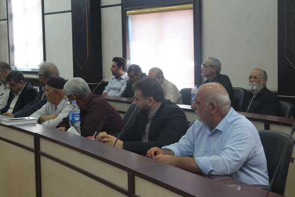 جلسه انتخاب هیأت مدیره حامیان پردیس دانشگاه تهران در گلوگاه 