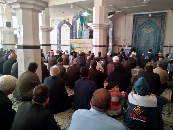 نماز عبادی و سیاسی جمعه در شهرستان خلیل آباد