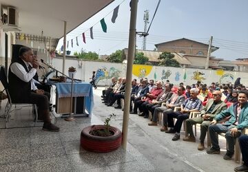 مراسم تجلیل از معلمان روستای خردونکلا بابل