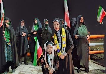 پرچم عزت را می‌بریم بالا ایران ماشاءالله