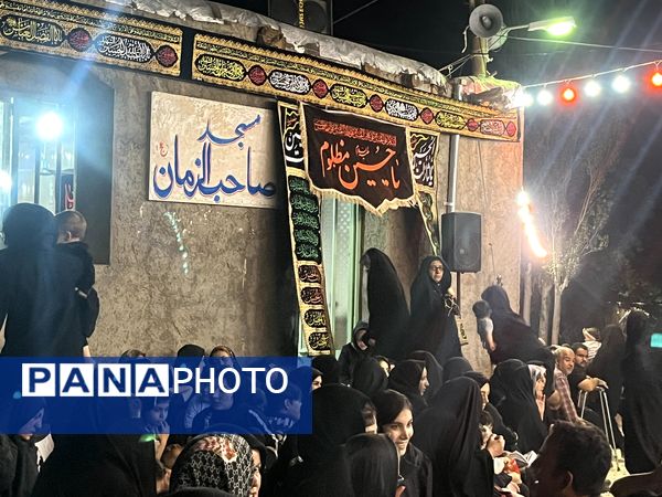 عزاداری دلسوختگان حسینی در روستای کرسگان