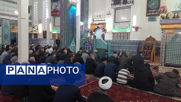 نماز توحیدی مردم اهر در عید سعید فطر