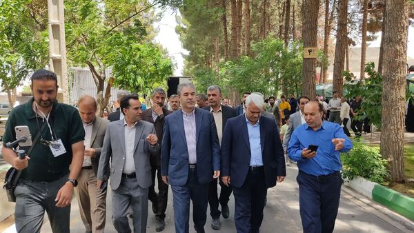 افتتاحیه نمایشگاه جشنواره بزرگ تاک پلو در شهرستان خلیل آباد 