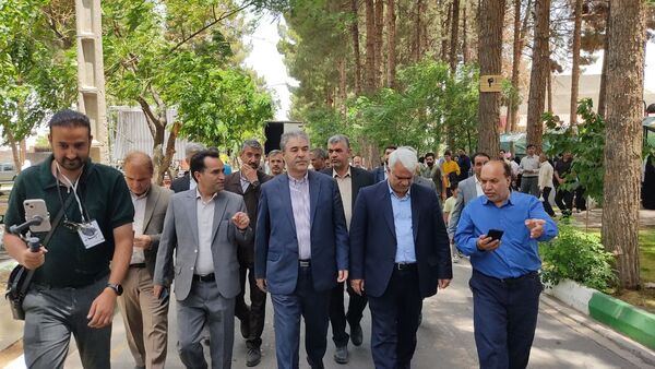 افتتاحیه نمایشگاه جشنواره بزرگ تاک پلو در شهرستان خلیل آباد 