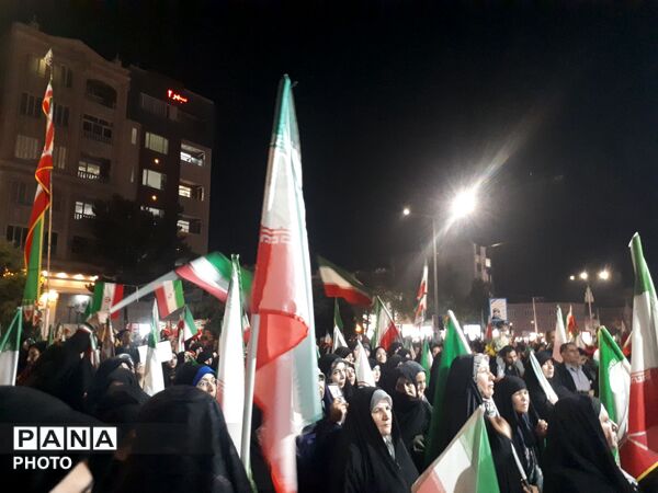 حسینیه امام خامنه ای میزبان سنگربانان نیشابوری 