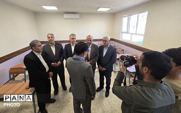 افتتاح دبستان شش کلاسه لاج شهرستان خواف 