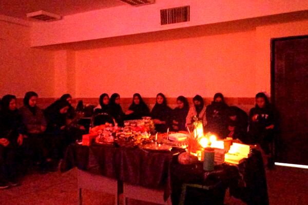 فاطمیه ای کوچک اما از در عشق