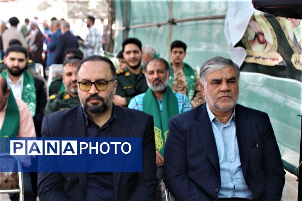 آیین سالگرد شهید آیت الله سعیدی و شهدای سادات استان قم 