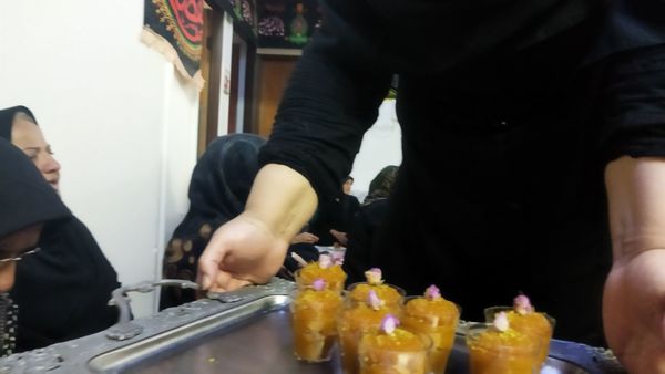 بر پایی روضه خانگی در قائمشهر