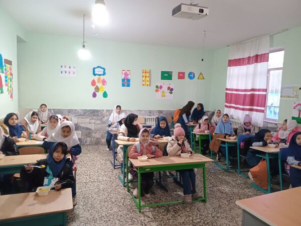 مراسم عزاداری ایام فاطمیه در مدرسه شهید خاقانی شیروان