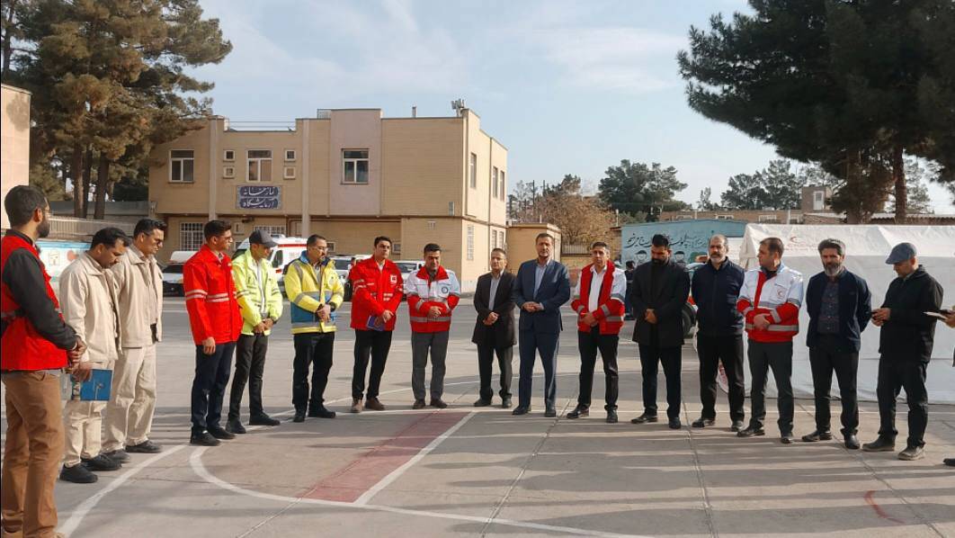  مانور زلزله در شهرستان تربت جام