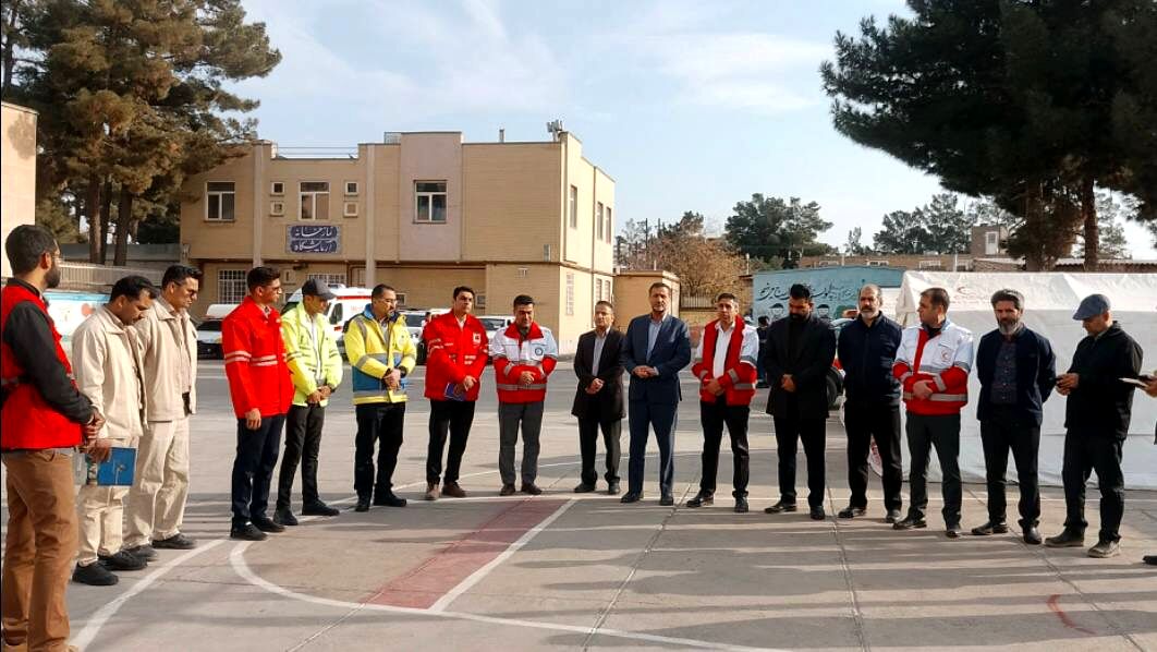  مانور زلزله در شهرستان تربت جام
