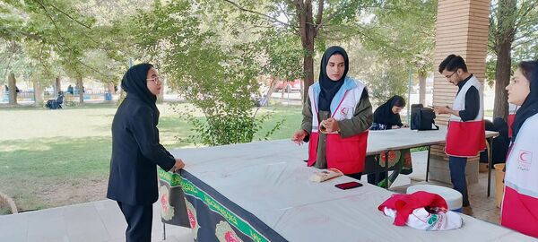 برپایی موکب در دانشگاه پیام نور مرکز بروجن