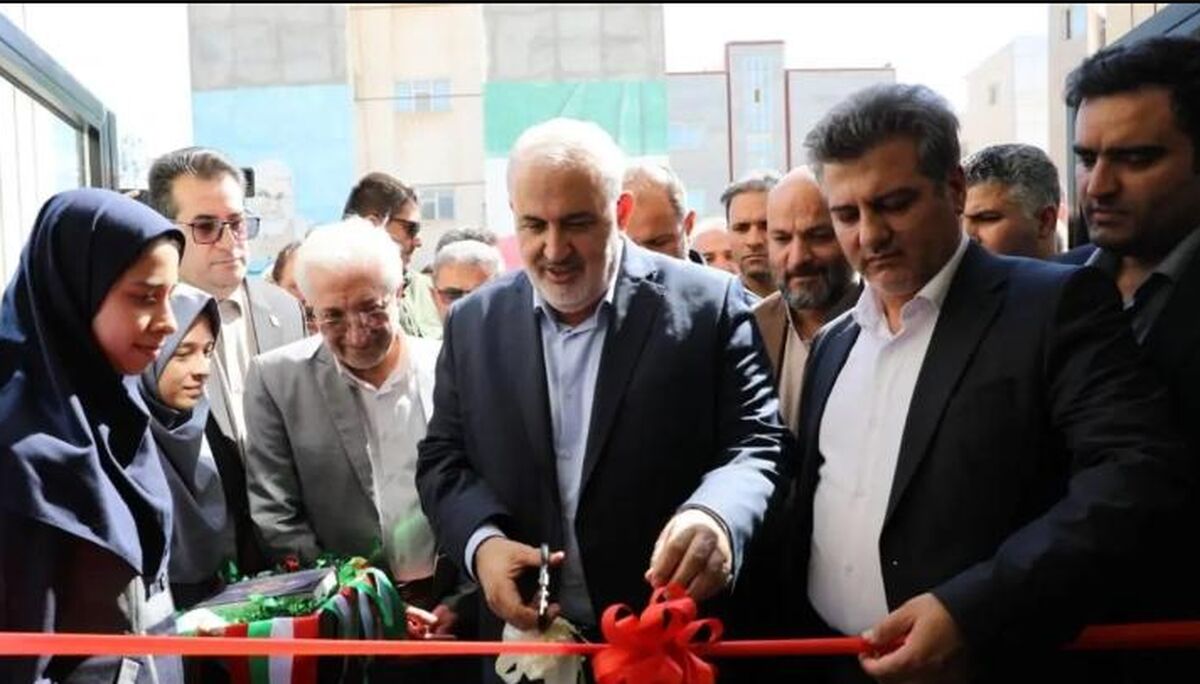 نخستین مدرسه سبز خراسان شمالی با حضور وزیر نیرو افتتاح شد

