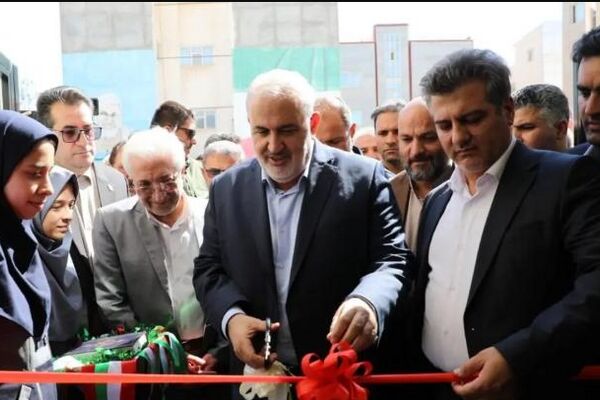 نخستین مدرسه سبز خراسان شمالی با حضور وزیر نیرو افتتاح شد

