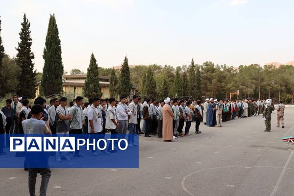 برگزاری افتتاحیه طرح ولایت پویندگان پسر در اردوگاه شهید بهشتی اصفهان