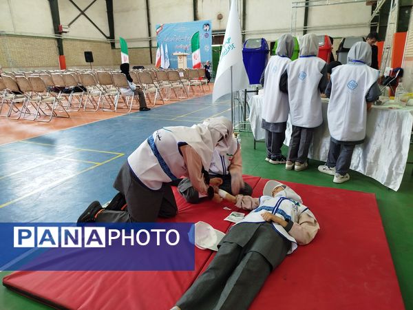 اولین جشنواره رقابت‌های علمی و مهارتی سفیران سلامت با شعار دانش آموز سالم، مدرسه ایمن