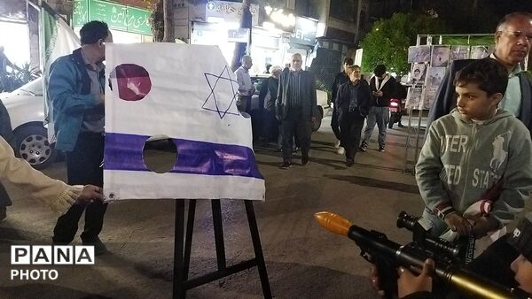 موکبی به رنگ مقاومت و دشمن ستبزی ویژه کودکان نیشابوری