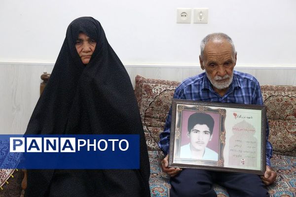 دیدار خبرنگاران پانا با خانواده شهدا