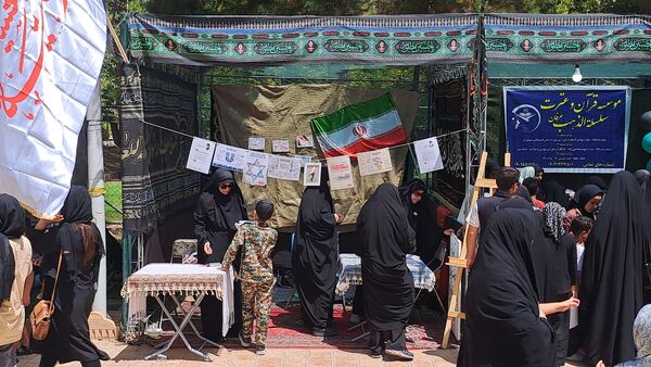 مواکب فرهنگی و پذیرایی در روز اربعین در امامزاده محروق و ابراهیم نیشابور 