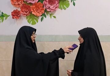 روایت متفاوت لحظه بازگشت امام خمینی (ره) به میهن در مدرسه ریحانه‌النبی