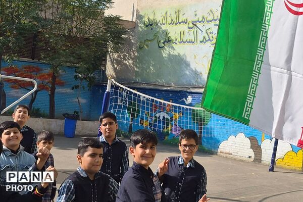 گرامیداشت هفته پدافند غیرعامل در مدارس قلنبر و بانو ابوالوفا شهرری
