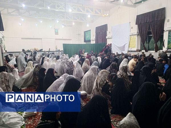 مراسم احیای شب بیست و سوم ماه رمضان در شهر تیتکانلو