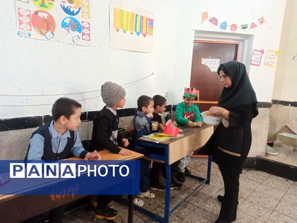 آیین استقبال از شب یلدا در مدرسه ۱۷ شهریور یاسوج